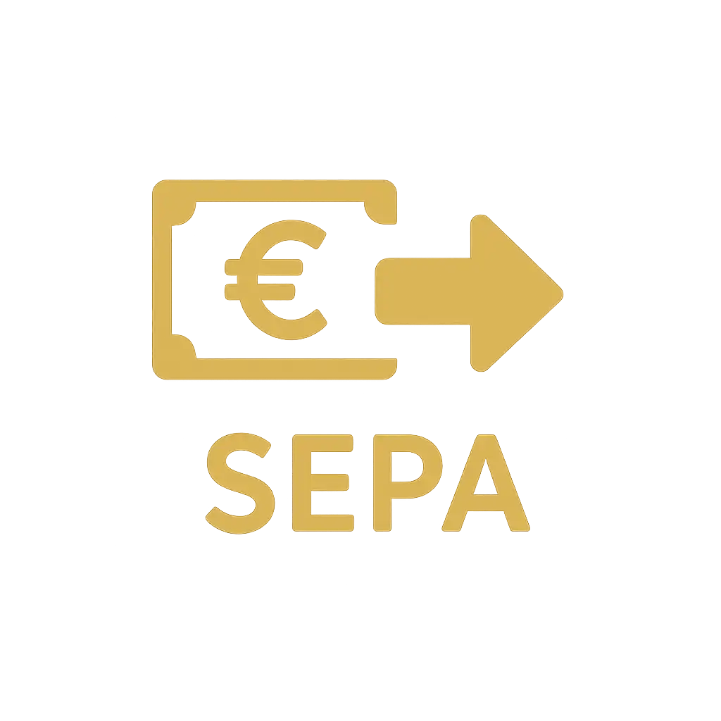 SEPA-Überweisung Symbol